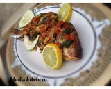 A picture of step 8 of Pepper tilapia fish.