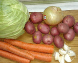 A picture of step 7 of Corned Beef and Cabbage.