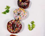 A picture of step 10 of Banana Doughnuts.
