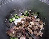 Foto langkah ke 2 dari resep Oseng jeroan sapi kecap.
