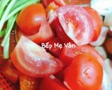 Hình bước làm 1 của món Bún riêu cua tóp mỡ