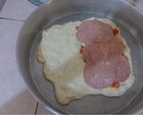 Foto del paso 2 de la receta: Pizza rellena 🍕