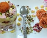 A picture of step 7 of Jalebi parfait.