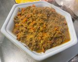 Une image de l'étape 15 de Bœuf aux tomates, carottes, oignons rouges et épices (avec pains paratha).