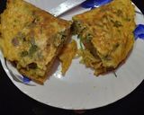 ম্যাগি অমলেট (maggie omelette recipe in Bengali) রেসিপি ধাপ - 6 ছবি