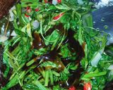 Foto langkah ke 4 dari resep Tumis Kangkung Toge Saus tiram.
