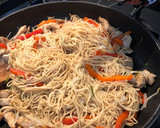 Foto del paso 6 de la receta: Chow Mein (Noodles de pollo)