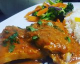 A picture of step 10 of Fishy affair..Fish curry.