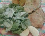 Foto del paso 3 de la receta: Pescado marinado con ajo, limón y tempura de cilantro!