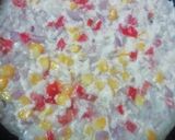 A picture of step 3 of Corn Rava Chilla.