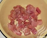 Фото кроку 3 до Гречка с мясом и грибами в духовке.