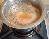 A picture of step 3 of Drumstick soup.