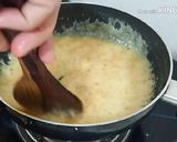 A picture of step 11 of Sankranti Special Kesar Til Mava Barfi Recipe.