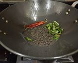 A picture of step 1 of Avial (South Indian Vegetable Curry).