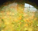 A picture of step 3 of Broken Wheat Upma.