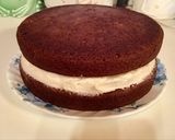 A picture of step 4 of Snowball cake.