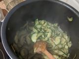 Courgette and Sweet Pepper Carbonara