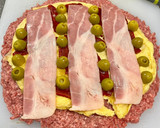 Foto del paso 3 de la receta: Pastel de carne para Navidad 🎄🎁