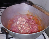Foto del paso 4 de la receta: Calabaza rellena de verduras y carne al horno