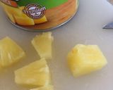 A picture of step 4 of Mixed Green Salad with Pineapple.