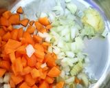 A picture of step 3 of My Barley & Veg Soup 💜.