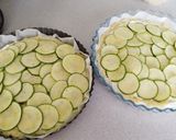 Cukkinis túrós pite recept fázis 3 fotója