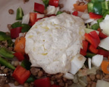 Foto del paso 6 de la receta: Ensalada de lentejas con salsa de yogur