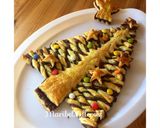 Foto del paso 5 de la receta: Árbol de Navidad de hojaldre y nocilla