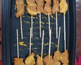 A picture of step 4 of Moo Satay with Satay Sauce (Using Satay Marinade Mix).