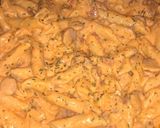 Mindent bele tejszínes penne 😄🤤 recept fázis 2 fotója