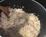 Foto del paso 2 de la receta: Risotto al champagne con flores de zapallo