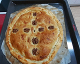 Foto del paso 10 de la receta: Tarta de manzana con pasas y nueces en masa de hojaldre