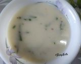 A picture of step 5 of Coconut Kadhi Idli.