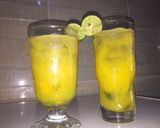 A picture of step 6 of Mango mojito.