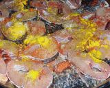 A picture of step 1 of Katala fish.