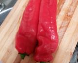 Foto del paso 1 de la receta: Pimientos rojos rellenos al horno