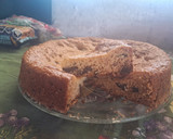 Foto del paso 7 de la receta: Torta de fin de año con frutas abrillantadas y pasas de uva