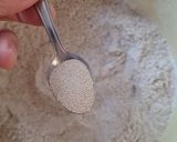 Foto del paso 1 de la receta: Pan de molde integral, básico, económico, sin amasado, sin balanza, se hace solo con tiempo ⏳