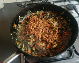 A picture of step 5 of Shepherd's Pie (Vegetarian/Vegan /Low Carb).