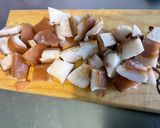 Une image de l'étape 1 de Saindoux et grillons de porc.