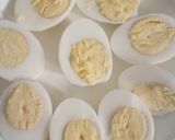 A picture of step 4 of Tamil style fried eggs.