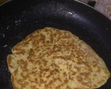 A picture of step 6 of Parsley Naan bread.