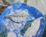 Foto langkah ke 2 dari resep Pempek Dos Isi Telur.