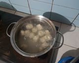 Foto langkah ke 6 dari resep Bakso Ayam Jamur #BikinRamadanBerkesan.