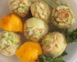 Foto del paso 4 de la receta: Alcachofas rellenas de carne picada