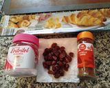 Foto del paso 1 de la receta Pastelitos de hojaldre con azúcar o Eritritol y un poco de canela y pasas a tu gusto