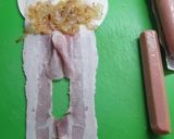 Foto del paso 2 de la receta: Salchichas envueltas con panceta