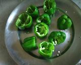 भरवा शिमला मिर्च (Bharwan shimla mirch recipe in hindi) रेसिपी चरण 4 फोटो
