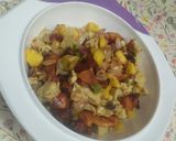 A picture of step 3 of Spicy plantain.