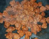 A picture of step 4 of Frijoles Charros.
